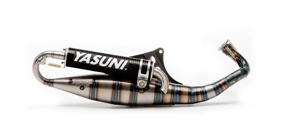 Escape homologado 2T Yasuni Carrera 16/07 Silenc. Carbono Piaggio, NRG, NTT, Zip, Typhoon