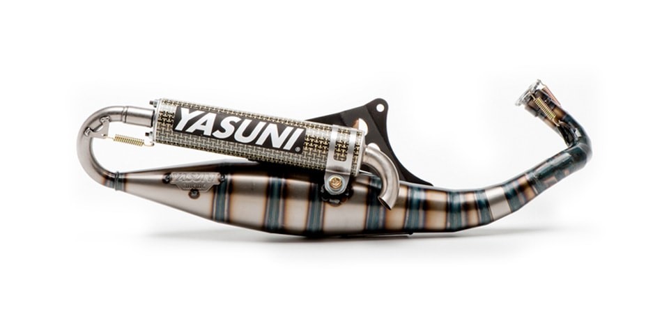 Escape homologado 2T Yasuni Carrera 16/07 Silenc. Carbono Kevlar Piaggio NRG, NTT, Zip, Typhoon
