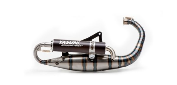 ESCAPES APRILIA YASUNI - Escape competición 2T Yasuni Carrera 16 Silenc. Black Aprilia SR / MBK Booster / Yamaha BW´S -