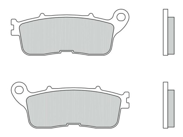 Pastillas de freno sinterizadas Brembo 07HO60SP