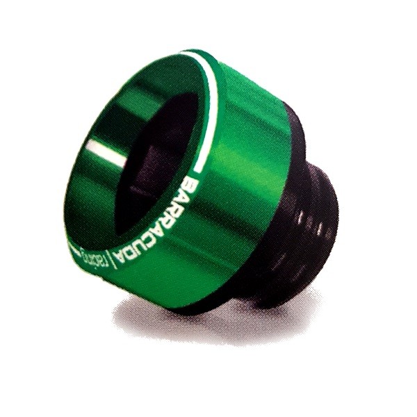 INSERCIÓN TAPÓN ACEITE MOTOR BARRACUDA Ø28mm VERDE