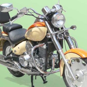 Defensa protector motor Ø30mm SPAAN Daelim DAYSTAR 125
