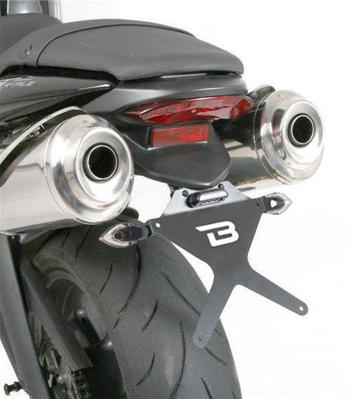 Portamatrículas Triumph Street Triple 08-12 TS6104-BN Barracuda