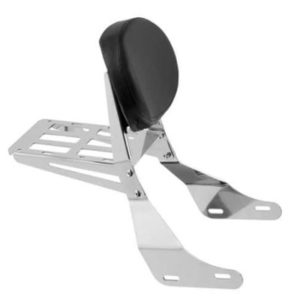 Respaldo con portaequipajes cromado SPAAN Harley Davidson DYNA GLIDE (2001-2006)