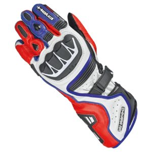 Guantes Held Chikara RR Blanco Rojo Azul
