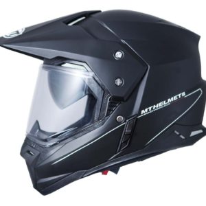 OFF ROAD MT - Casco MT Synchrony Duo Sport Solid Negro Mate -