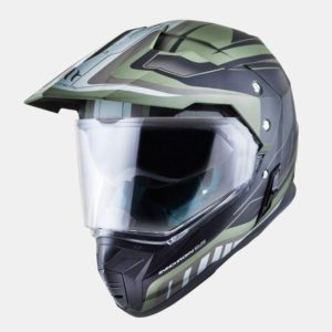 OFF ROAD MT - Casco MT Synchrony Duo Sport Tourer Verde Militar/Negro Mate -