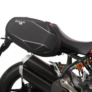 SOPORTE / FIJACIONES SHAD LATERALES DE MALETA SEMI DUCATI MONSTER 1200 2017