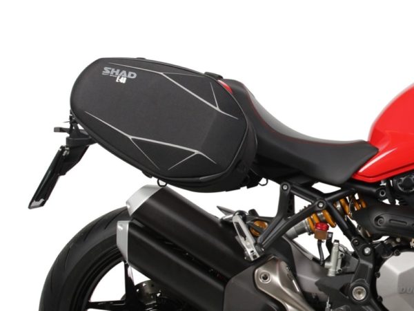SOPORTE / FIJACIONES SHAD LATERALES DE MALETA SEMI DUCATI MONSTER 1200 2017