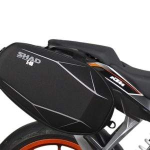 SOPORTE / FIJACIONES SHAD LATERALES DE MALETA SIDE BAG KTM DUKE 125/200/390