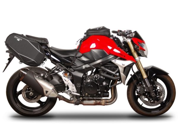 SOPORTE / FIJACIONES SHAD LATERALES DE MALETA SIDE BAG SUZUKI GSR 750 2011