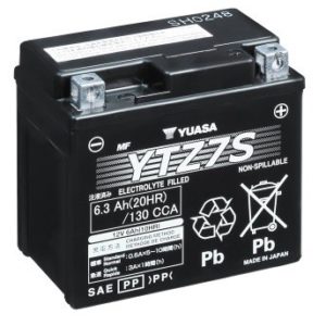 YUASA - Batería Yuasa YTZ7-S Precargada -