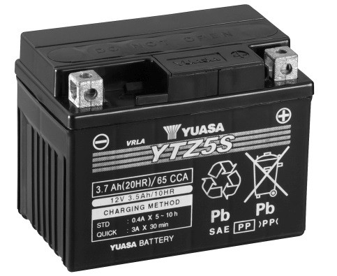 Batería Yuasa YTZ5-S Sin Mantenimiento