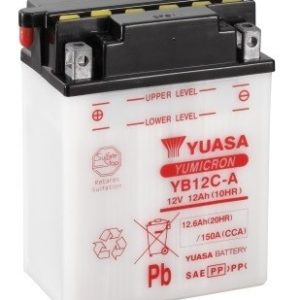 YUASA - Batería Yuasa YB12C-A -