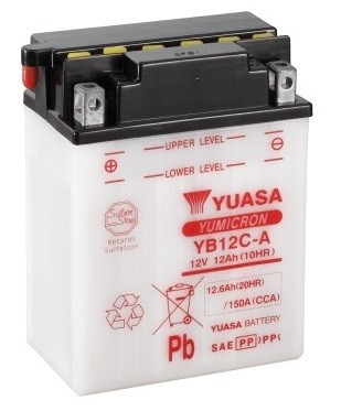 Batería Yuasa YB12C-A Convencional