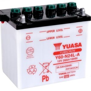 YUASA - Batería Yuasa Y60N24L-A Combipack -