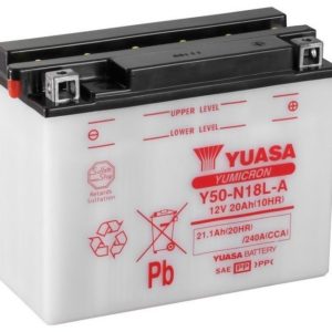 YUASA - Batería Yuasa Y50N-18L-A Combipack -