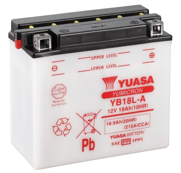 YUASA - Batería Yuasa YB18L-A Combipack -