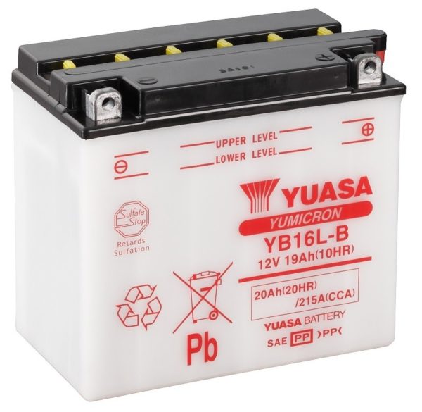 YUASA - Batería Yuasa YB16L-B Combipack -