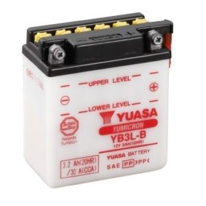 YUASA - Batería Yuasa YB3L-B Combipack -