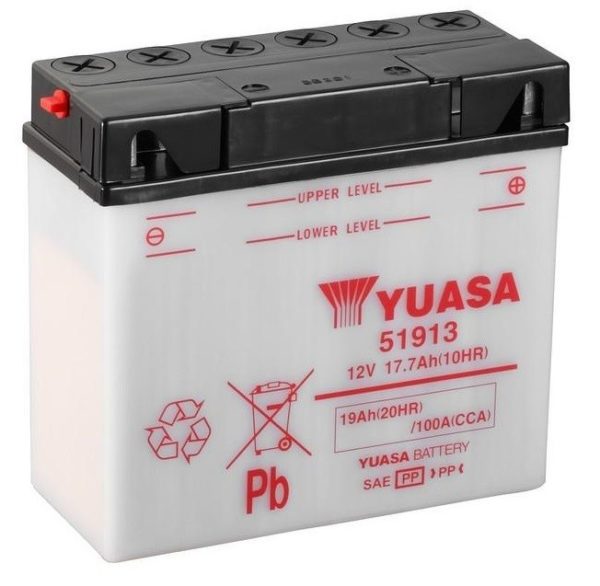 YUASA - Batería Yuasa 51913 Combipack -