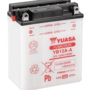 YUASA - Batería Yuasa YB12A-A Combipack -