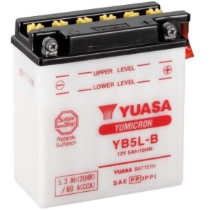 YUASA - Batería Yuasa YB5L-B Combipack -