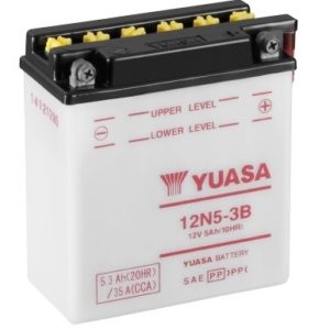 YUASA - Bateria Yuasa 12N5-3B Combipack -