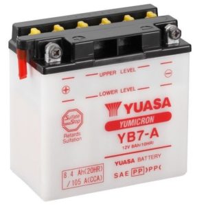 YUASA - Batería Yuasa YB7-A Combipack -