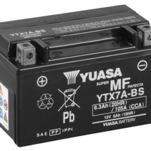 YUASA - Batería Yuasa YTX7A-BS Sin Mantenimiento -