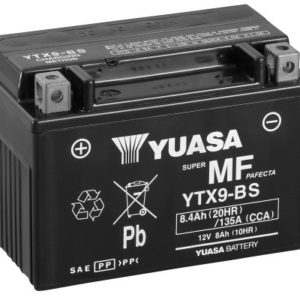 YUASA - Batería Yuasa YTX9-BS Sin Mantenimiento -
