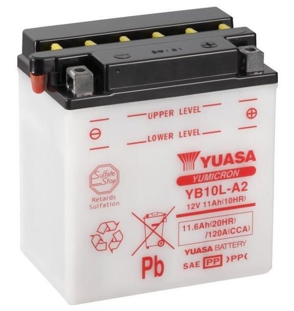 YUASA - Batería Yuasa YB10L-A2 Combipack -