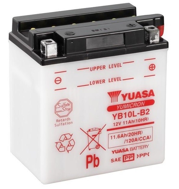 Batería Yuasa YB10L-B2 Combipack Convencional