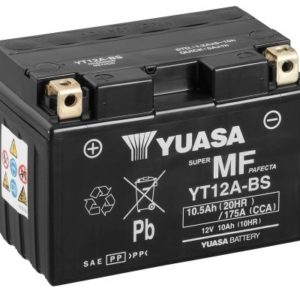 YUASA - Batería Yuasa YT12A-BS Sin Mantenimiento -