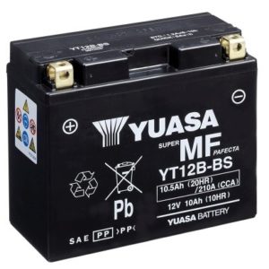 YUASA - Batería Yuasa YT12B-BS Sin Mantenimiento -