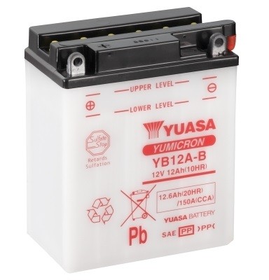 Batería Yuasa YB12A-B Combipack Convencional