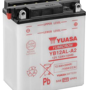YUASA - Batería Yuasa YB12AL-A2 Combipack -