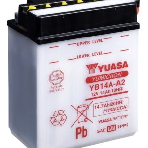 Batería Yuasa YB14A-A2 Combipack Convencional