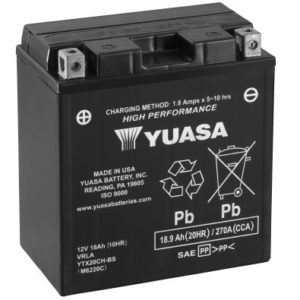 YUASA - Batería Yuasa YTX20CH-BS High Performance -