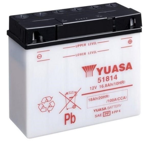 YUASA - Batería Yuasa 51814 Combipack -