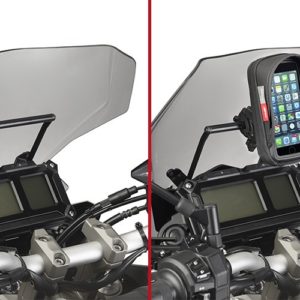 BARRA SOPORTE GIVI PARA DISPOSITIVOS YAMAHA MT09 TRACER