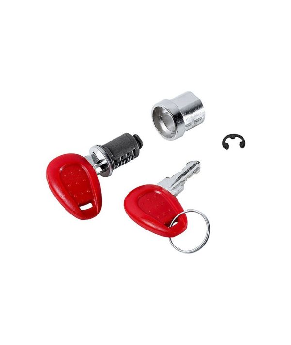 RECAMBIOS MALETAS - RECAMBIO MALETA GIVI KIT CIERRE STANDARD 1MALETAL LATERAL ROJO V35-V46-E52-E55 -