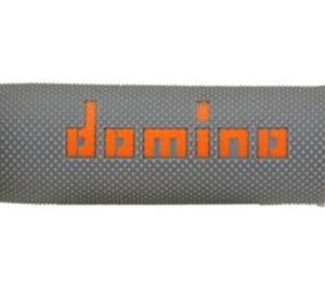 DOMINO - Puños Domino Off Road Gris - Naranja -