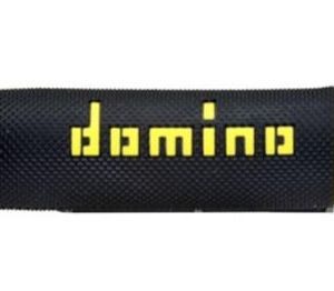 DOMINO - Puños Domino Off Road Negro - Amarillo -