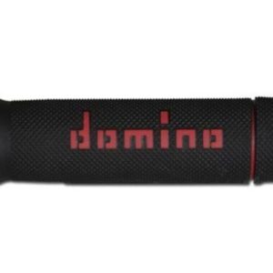 DOMINO - Puños Domino ATV Negro - Rojo -