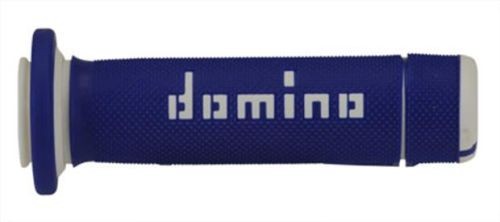 Puños Domino ATV Azul - Blanco