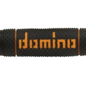 DOMINO - Puños Domino DSH off-road Negro - Naranja -