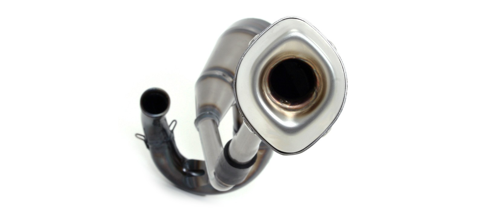 Silencioso Arrow Mini Thunder homologado en titanio permutable con el original