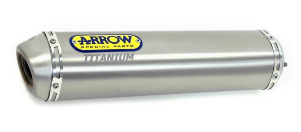 Silencioso Arrow Mini Thunder homologado en titanio permutable con el original
