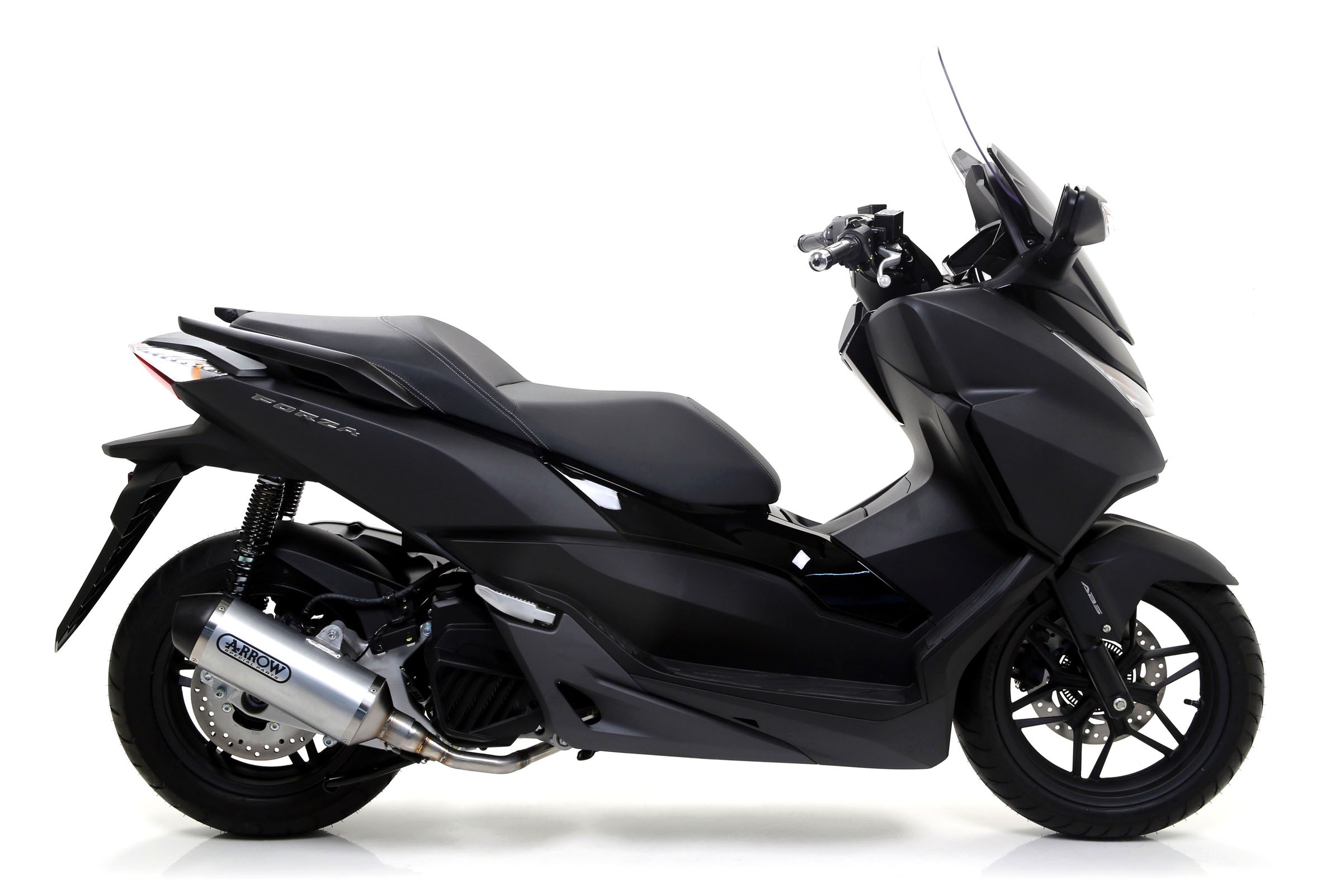 Silencioso Arrow Urban  de aluminio fondo Dark